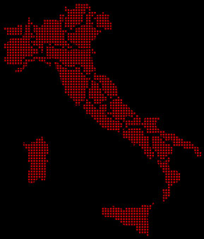 RETE COMMERCIALE ITALIA Map