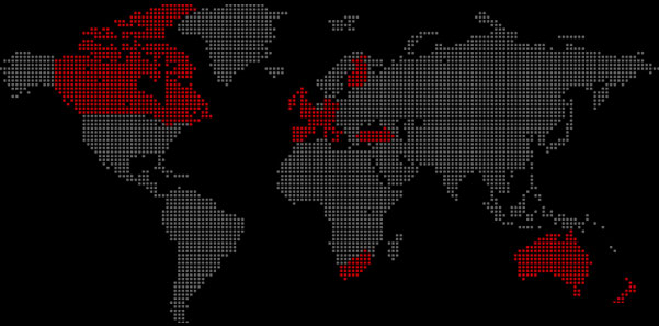 RETE COMMERCIALE MONDO Map